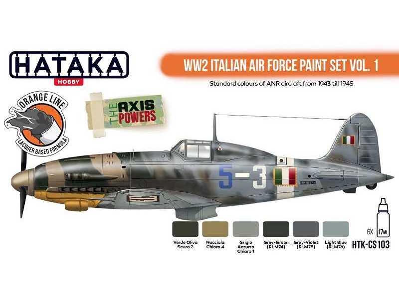 WW2 Italian Air Force Paint Set Vol.1 - image 1