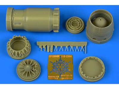 MiG-23BN late exhaust nozzle - opened - Trumpeter - image 1