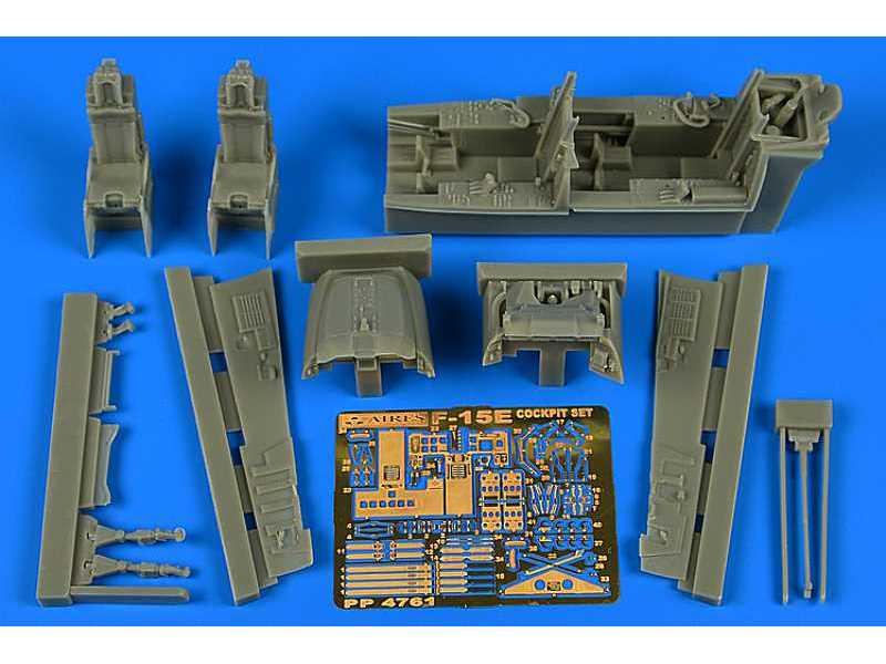 F-15E Strike Eagle cockpit set - GWH - image 1