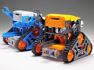 Cam-Program Robot - Gun Metal &amp; Orange - image 4