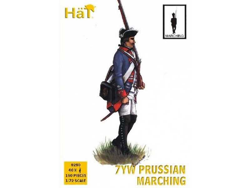 7 Years War Prussian Infantry Marching - image 1