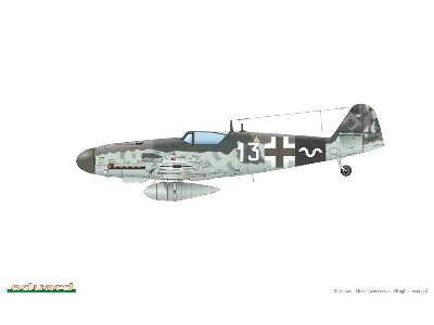 Bodenplatte Fw 190D-9,  Bf 109G-14 (G-14/AS) Dual Combo - image 18