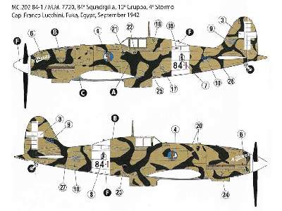 Macchi MC.202 Folgore North Africa 1942 - image 6