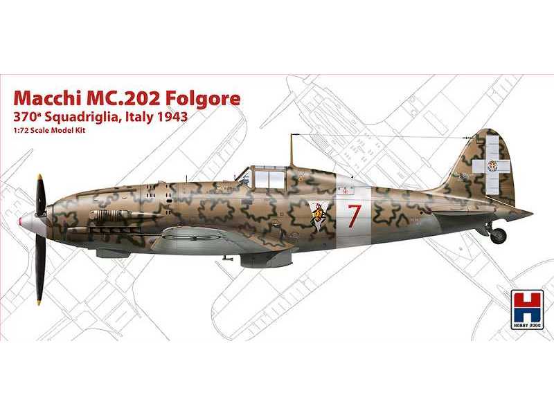 Macchi MC.202 Folgore - 370a Squadriglia, Italy 1943 - image 1