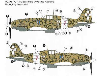 Macchi MC.202 Folgore - 370a Squadriglia, Italy 1943 - image 4