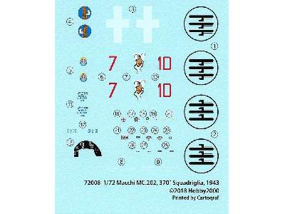Macchi MC.202 Folgore - 370a Squadriglia, Italy 1943 - image 8