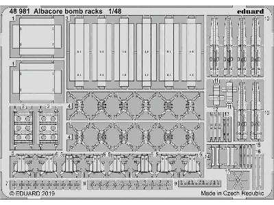 Albacore bomb racks 1/48 - image 1