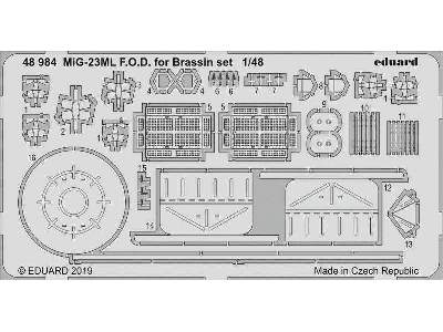 MiG-23ML F. O.D.  for Brassin set 1/48 - image 1