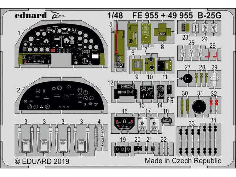 B-25G interior 1/48 - image 1