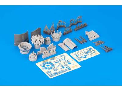 Fw 190A-8/ R2 engine & fuselage guns 1/48 - Eduard - image 5