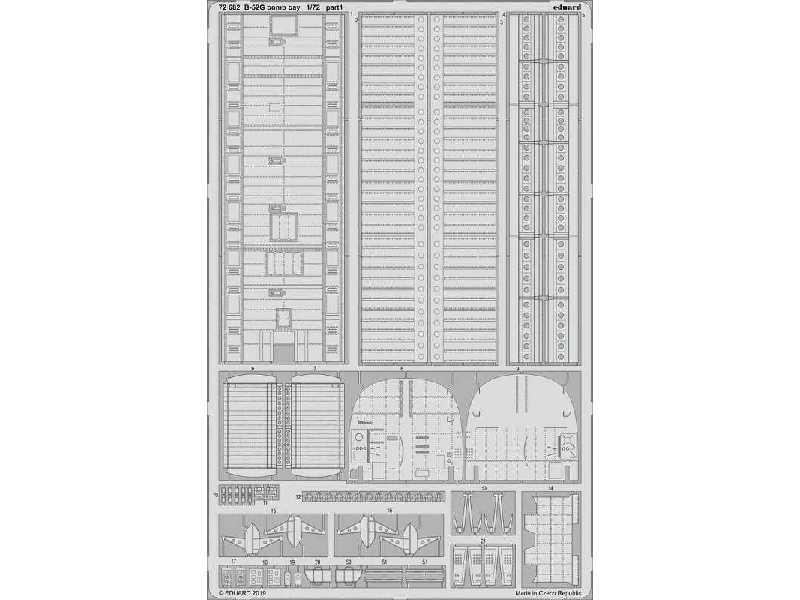 B-52G bomb bay 1/72 - Modelcollect - image 1