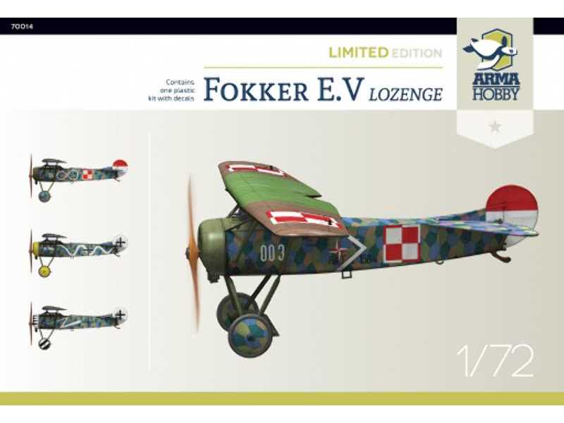 Fokker E.V - Lozenge - Limited Edition - image 1