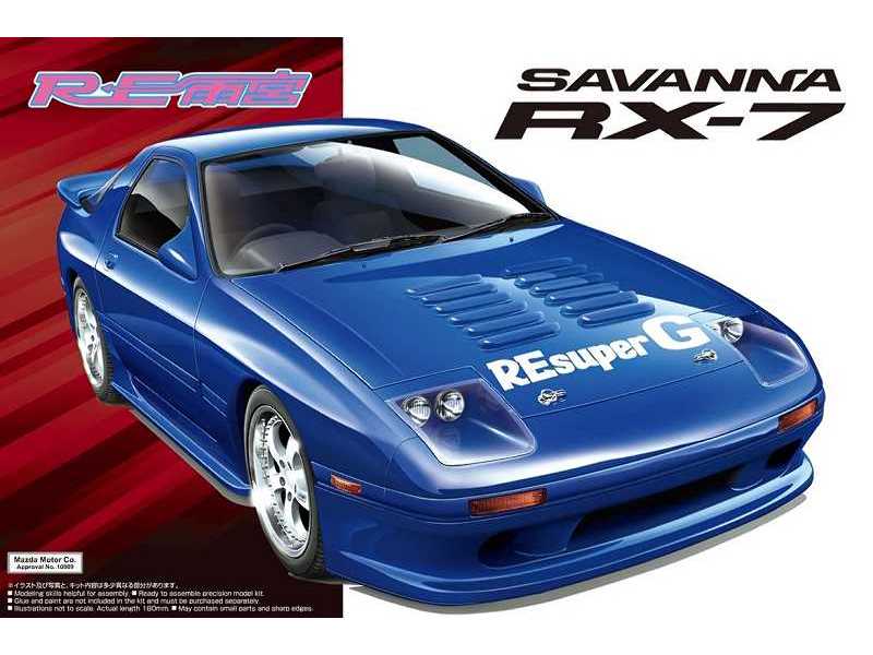 Re Amemiya Fd3s Rx-7 1989 (Mazda) - image 1