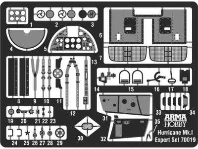 Hurricane Mk I - Battle of Britain - Expert Set - image 4