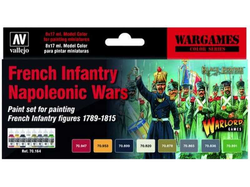 French Infantry Napoleonic Wars Paint Set - 6 pcs. - image 1