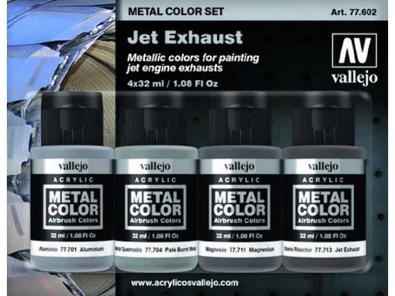 Jet Exhaust Metal Color Set - 4 pcs. - image 1