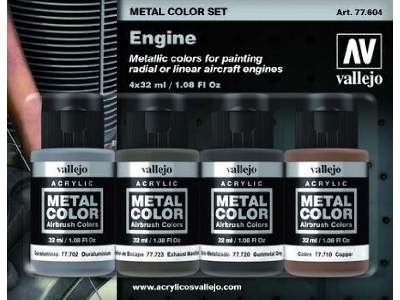 Engine Metal Color Set - 4 pcs. - image 1