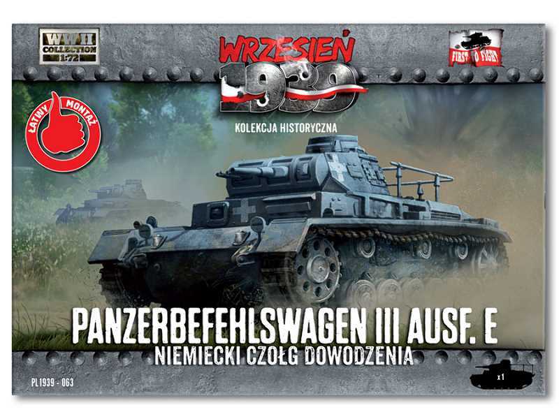 Panzerbefehlswagen III Ausf.E Command Tank - image 1