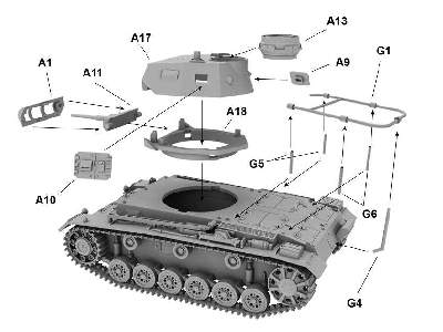 Panzerbefehlswagen III Ausf.E Command Tank - image 5