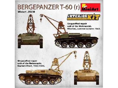 Bergepanzer T-60 ( R ) Interior Kit - image 2