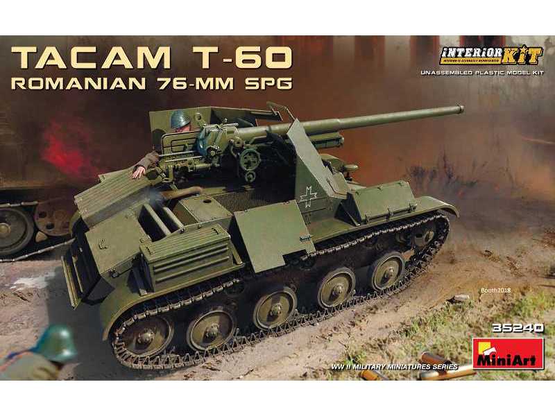 Romanian 76-mm Spg Tacam T-60 Interior Kit - image 1