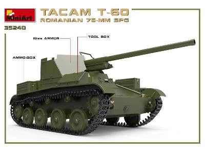 Romanian 76-mm Spg Tacam T-60 Interior Kit - image 36