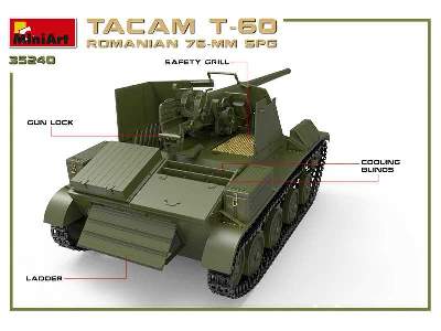 Romanian 76-mm Spg Tacam T-60 Interior Kit - image 39