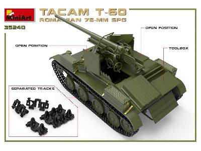 Romanian 76-mm Spg Tacam T-60 Interior Kit - image 40