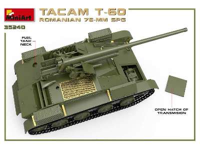 Romanian 76-mm Spg Tacam T-60 Interior Kit - image 41