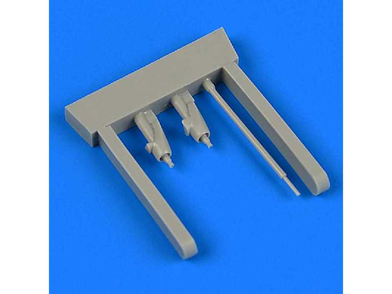 Ju 87B Stuka pitot tube and gun barrels - Airfix - image 1 Ju 87B Stuka pitot tube and gun barrels - Airfix - image 1