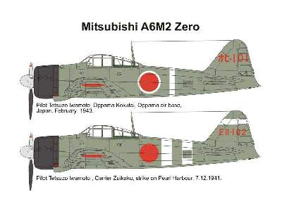 Mitsubishi A6M2 Zero - image 2