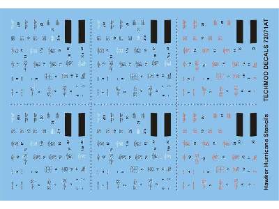 Hawker Hurricane Stencils - image 1