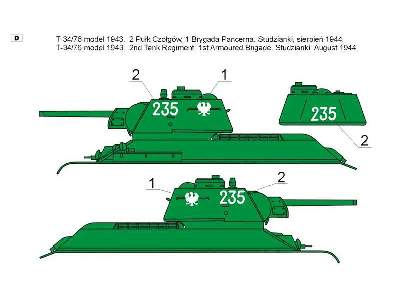 T-34 tanks in Polish service 1943 - 1945 - image 5