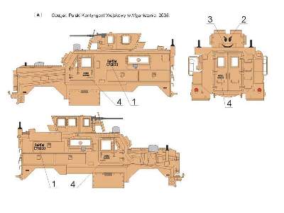 Polish Army vehicles on foreign missions - vol.1 - image 2