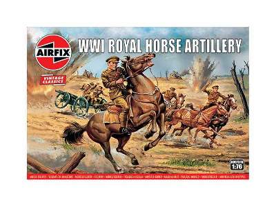 Airfix Vintage Classics - WWI Royal Horse Artillery - image 1