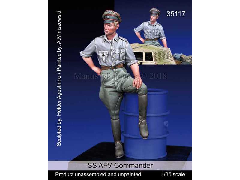 German SS Afv Commander, WWii - image 1