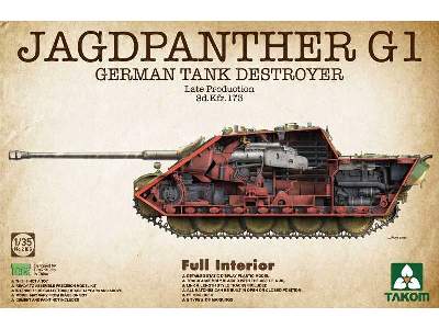 German Tank Destroyer Jagdpanther G1 Late production - image 1