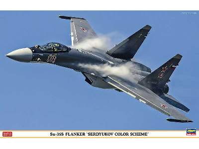 Su-35s Flanker Serdyukov Color Scheme - image 1