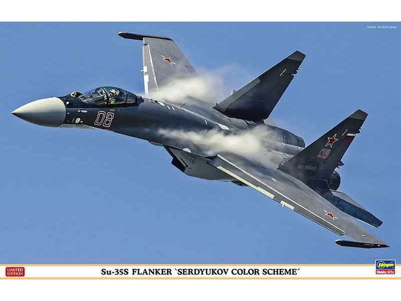 Su-35s Flanker Serdyukov Color Scheme - image 1