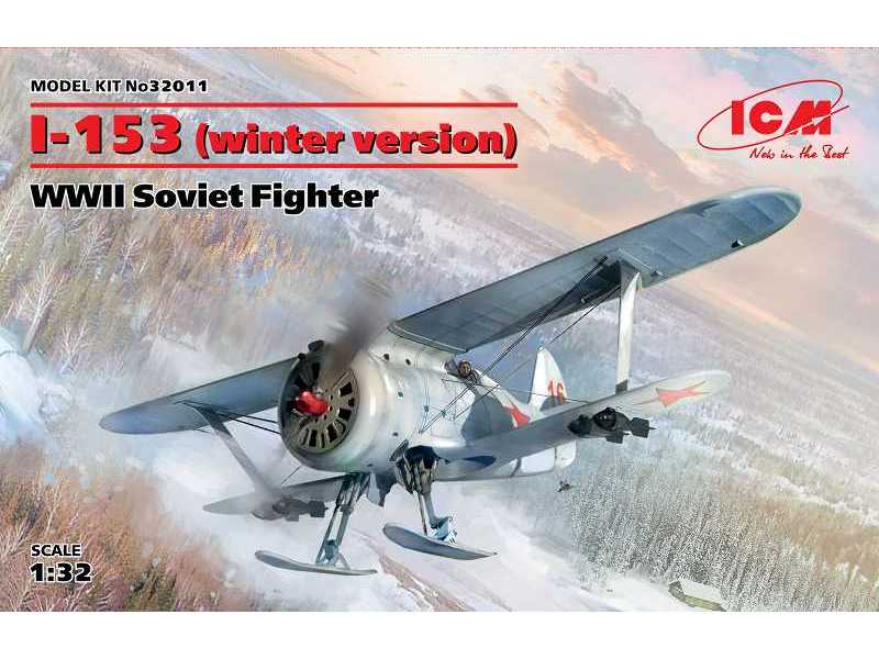 I-153 (winter version), WWII Soviet Fighter - image 1