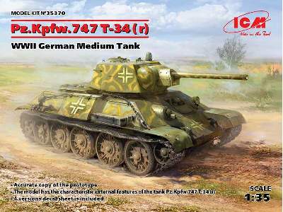 Pz.Kpfw. T-34-747 (r) - WWII German Medium Tank - image 13