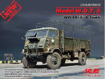 Model W.O.T. 6, WWII British Truck - image 16