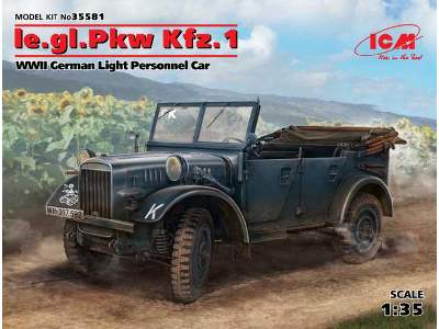 le.gl.Einheits-Pkw Kfz.1, WWII German Light Personnel Car  - image 1