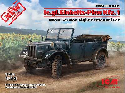 le.gl.Einheits-Pkw Kfz.1, WWII German Light Personnel Car  - image 11