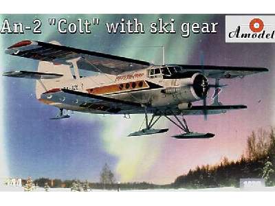Antonov An-2 Colt with ski gear - image 1