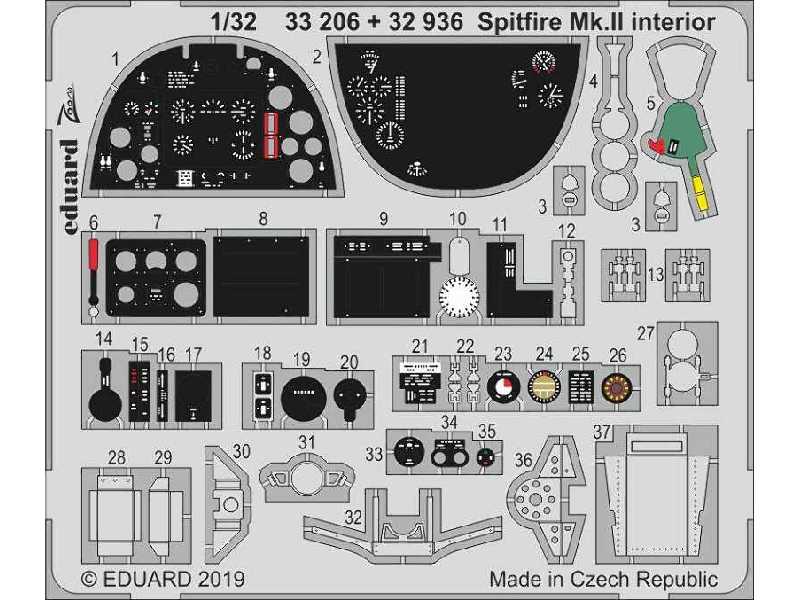 Spitfire Mk. II interior 1/32 - image 1