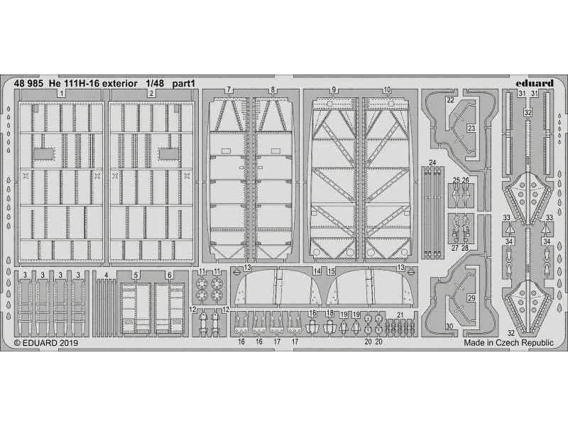He 111H-16 exterior 1/48 - image 1
