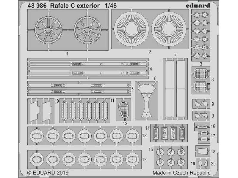 Rafale C exterior 1/48 - image 1