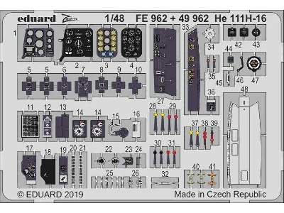 He 111H-16 nose interior 1/48 - image 1