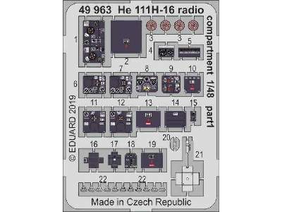 He 111H-16 radio compartment 1/48 - image 1